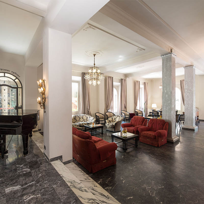 Hall del Golf Hotel Corallo Montecatini Terme